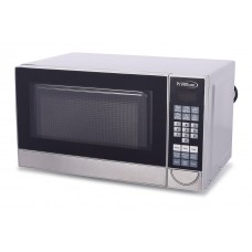 premium pm70710 0.7 cu. ft. counter top microwave oven, stainless steel