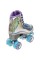 Impala Rollerskates Girls Impala Quad Skate (Big Kid/Adult) Holographic 9 (US Mens 7, Womens 9) M