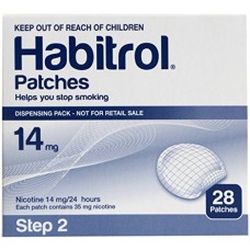 Habitrol Patches Stop Smoking Aid Patches - 28 Each (Step 2 - 14 Mg)