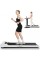 Ancheer 2 in 1 Under Desk Walking Pad Treadmill w/App Control,2.5HP Ultra-Quiet Electric Treadmill 300lbs Capacity,&Installation-Free