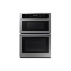 Samsung 30' Smart Electric Wall Oven with Microwave Combination in Stainless Steel