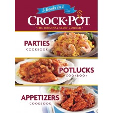 Publications International, ltd Crock-Pot 3 Books in 1 Parties, Potlucks, and Appetizers Hardcover