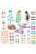 Odoxia Sensory Path Decals for Floor Wall 173 Educational and Interactive Stickers for Kids Sensory Walk Decals Sensory Stimula