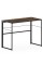 Furinno Riau No Tool Metal Frame Computer Desk, Rustic Oak/Black