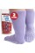 FORTIVO Extra Wide Socks for Swollen Feet Women, Diabetic Socks for Women 9-11, Hospital Socks with Grips for Women, Non Slip So