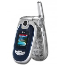 LG VX8100 Silver/Blue (Verizon) Flip Phone