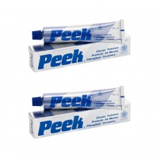 Peek Tri-Peek 33001 Metal Polish 50ml Tube, Pale Blue (Pack of 2)