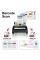 Plustek PS186 Desktop Document Scanner, with 50-pages Auto Document Feeder (ADF). For Windows 7 / 8 / 10 / 11