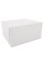 SCT White One-Piece Non-Window Bakery Boxes, 12 x 12 x 6, White, Paper, 50/Carton