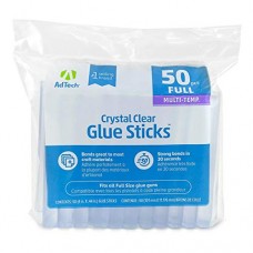 AdTech Ad-Tech 14ZIP50 Multi Temp Glue Stick (4 x 0.44-Inch), Pack of 50