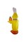 Northlight Inflatable Lighted Chick with Carrot Outdoor Easter Decoration - 6'