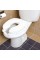 DMI Raised Toilet Seat Toilet, Toilet Seat Riser, Seat Cushion and Toilet Seat Cover to Add Extra Padding to the Toilet Seat whi