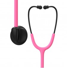 Clairre Pink Stethoscope for Nurses, Doctors and Nursing School Students, Single Head for Home Use Medical Supplies with Accesso