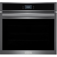 Frigidaire Gallery GCWS3067AD 30'' Single Electric Wall Oven with Total Convection – Smudge-Proof® Black Stainless Steel