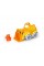 green toys scooper construction truck, yellow/orange