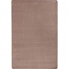 Joy Carpets Kid Essentials - Misc Sold Color Area Rugs Endurance, 12' x 8', Taupe