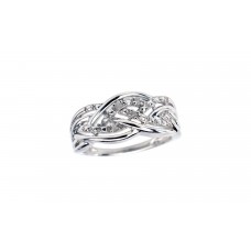 Natalia Drake Sterling Silver Diamond Accent Ring