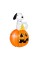 Gemmy Industries Halloween Peanuts Snoopy with Woodstock Sitting On Pumpkin Inflatable Airblown Light Up Yard Display