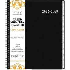 thinkstar 2025-2029 Monthly Planner/Monthly Calendar - 5 Year Monthly Planner, Jan. 2025 - Dec. 2029, 9' x 11'