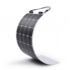 Renogy Flexible Solar Panel 100 Watt 12 Volt Monocrystalline Semi-Flexible Bendable Mono Off-grid charger for Marine RV cabin Va