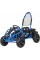 MotoTec Mud Monster 98cc Go Kart Full Suspension Blue