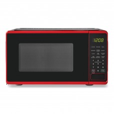 habitz 0.7 cu. ft. countertop microwave oven, 700 watts, new (color : red)