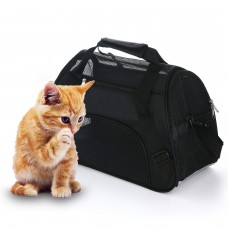 MuchL Cat Carrier Soft-Sided Pet Carrier for Small Medium Cats, Puppies, Dog Carrier Pet Travel Bag for Small Dogs Comfort Porta