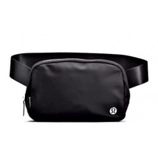 Lululemon Athletica Everywhere Belt Bag, Black, 7.5 x 5 x 2 inches