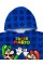 Nintendo Super Mario Kids Towel Poncho Boys Game Characters Mario Brothers Bath Towel Luigi Mario Star Blue Changing Robe