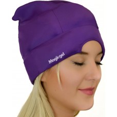 Magic Gel Migraine Ice Head Wrap | Real Migraine & Headache Relief | The Original Headache Cap | Cold, Comfortable, Dark