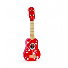 Hape Kids Wooden Toy Ukulele in multicolor L 211 W 26 H 69 inch