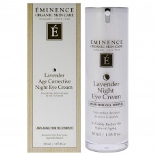 Eminence Lavender Age Corrective Night Eye Cream by Eminence for Unisex - 1.05 oz Cream