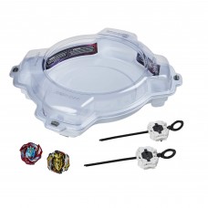 BEYBLADE Burst Pro Series Elite Champions Pro Set Complete Battle Game Set with Beystadium 2 Battling Top Toys and 2 Launcher