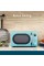 galanz glcmka07ber-07 retro microwave oven, led lighting, pull handle design, child lock, bebop blue, 0.7 cu ft