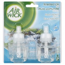 Airwick Aqua Essences Oil Refills, Fresh Waters Scented, 2 -0.71 fl oz (21 ml) refills [1.42 fl oz (42 ml)]