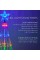 Wintergreen Lighting 6 Multi Color 14-Function LED Light Show Cone Christmas Tree, Outdoor Christmas Decorations