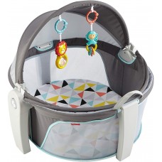 Fisher-Price DRF13 Fisher-Price On-The-Go Baby Dome - Use Indoors or Out - Comfy Pad for Your Little One To Nap On or Play