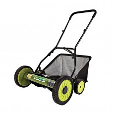 Sun Joe MJ501M Mow Joe 18-Inch Manual Reel Mower with Grass Catcher –