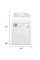 Kenmore 62332 7.0 cu. ft. Electric Dryer w/ Wrinkle Guard - White