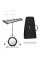 Costway Sonart 32 Note Glockenspiel xylophone Percussion Bell Kit w/ Adjustable Stand