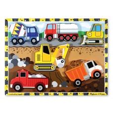 Melissa & Doug Construction Chunky Puzzle