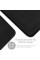 Cmhoo XXL Desk Pad Protecter Blotters 31.5x15.7IN & Extended Gaming Mouse Pad (80x40 Black)