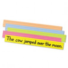 Pacon Sentence Strips, 24 x 3, Assorted Bright Colors, 100/Pack