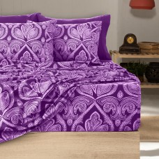 Lux Decor Collection Paisley Sheet Set - Luxury 4 and 6 Piece Soft Sheets - All Season Brushed Microfiber Bed Sheet Set