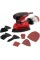 Skil Corded Multi-Function Detail Sander, Includes 12pcs Sanding Paper, 3pcs Additional Detail Attachment, Dust Box - SR232301