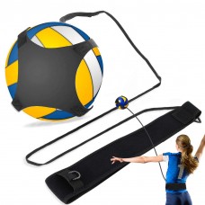 Yosoo Volleyball Training Equipment Aid, Adjustable Solo Practice Soccer Volleyball Trainer, Volleyball Practice Rope for Servin