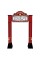 Beistle Red Carpet 3-D Archway Prop