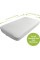 Vesta Baby Crib Mattress Protector - 52” x 28” Noiseless Waterproof Pad Cover - Absorbent Jacquard Fitted Sheet for Toddlers