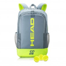 HEAD core Tennis Backpack - 2 Racquet carrying Bag w Padded Shoulder Straps