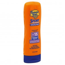 Banana Boat Sport Performance Sunscreen, Active Dry Protect, SPF 15, 8 fl oz (236 ml)